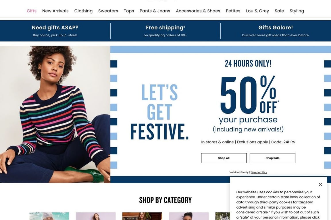 LOFT Outlet Email Newsletters: Shop Sales, Discounts, and Coupon Codes