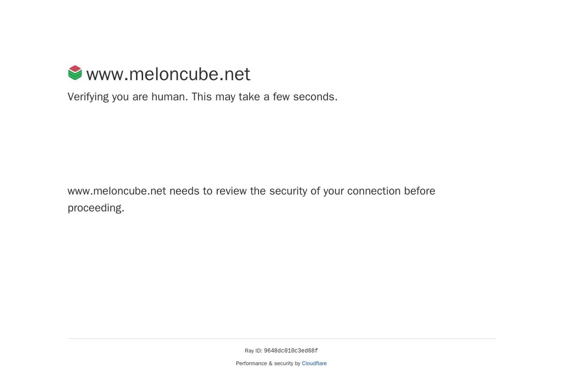 MelonCube homepage
