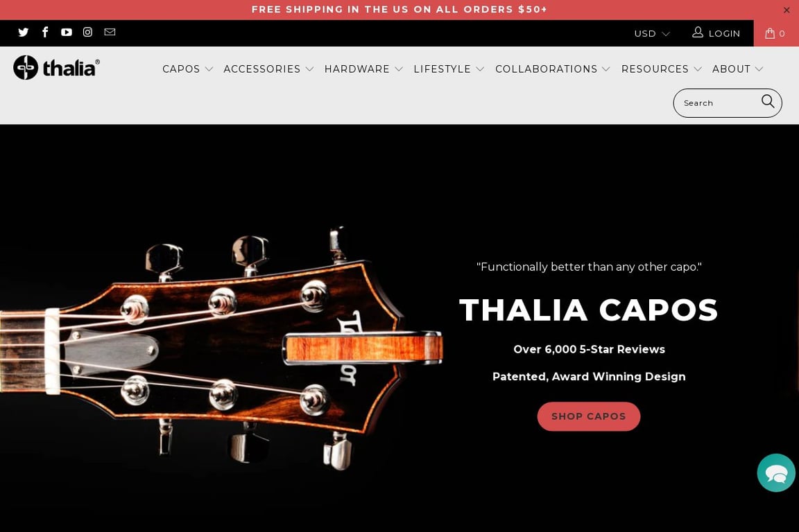 Thalia Capos homepage
