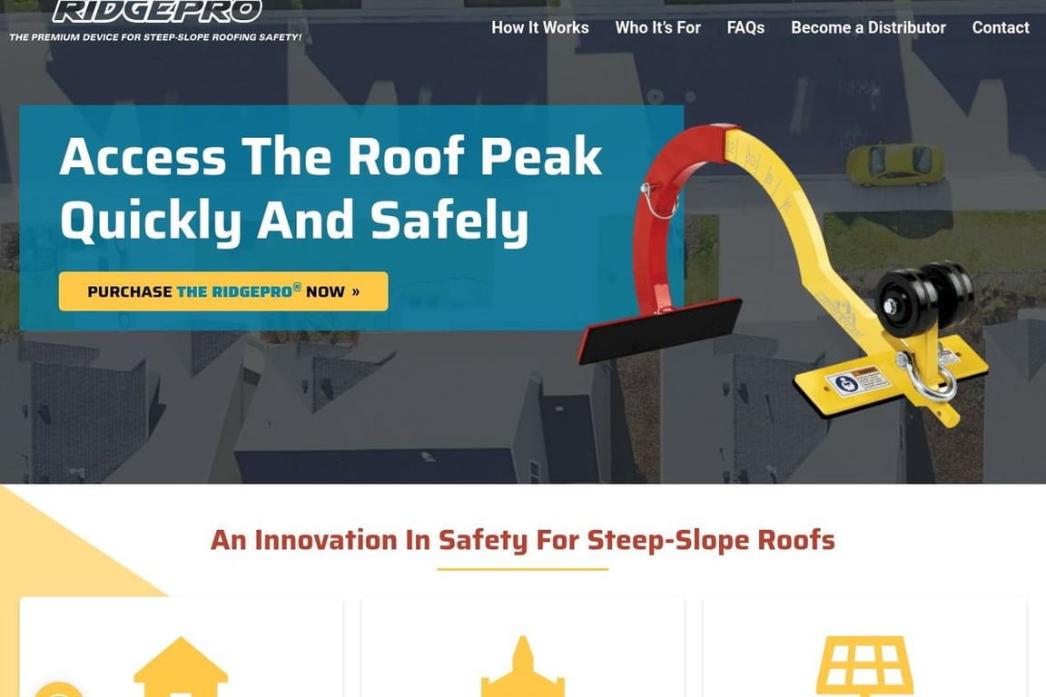 RIDGEPRO homepage