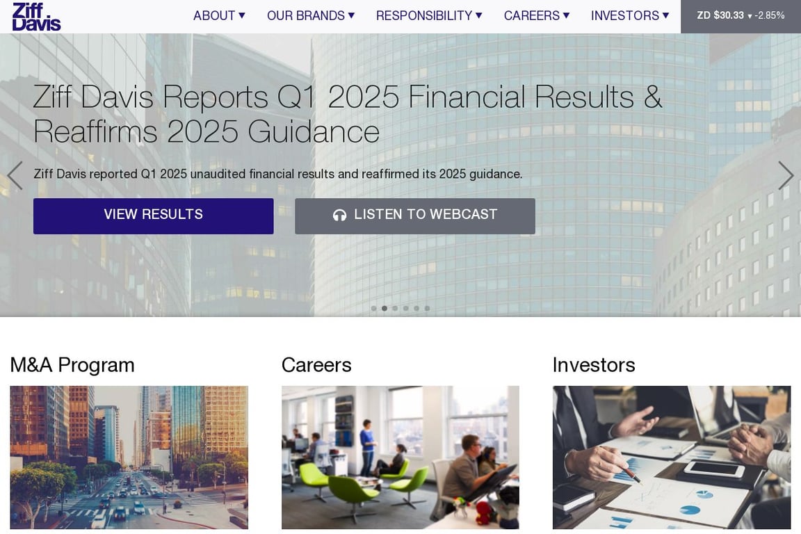 J2 Communications homepage