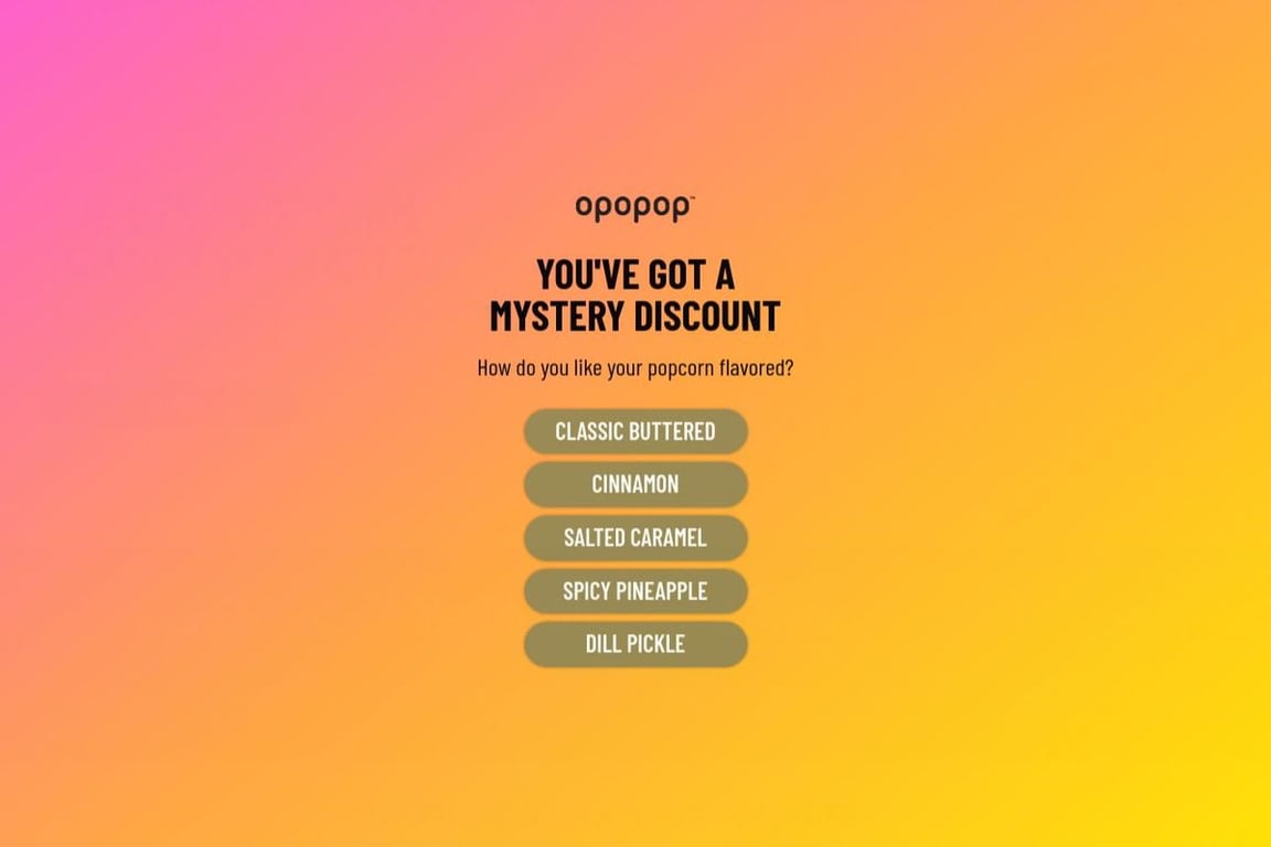 Opopop homepage