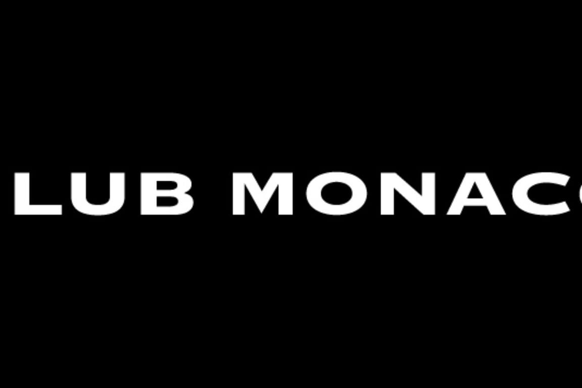 Club Monaco homepage