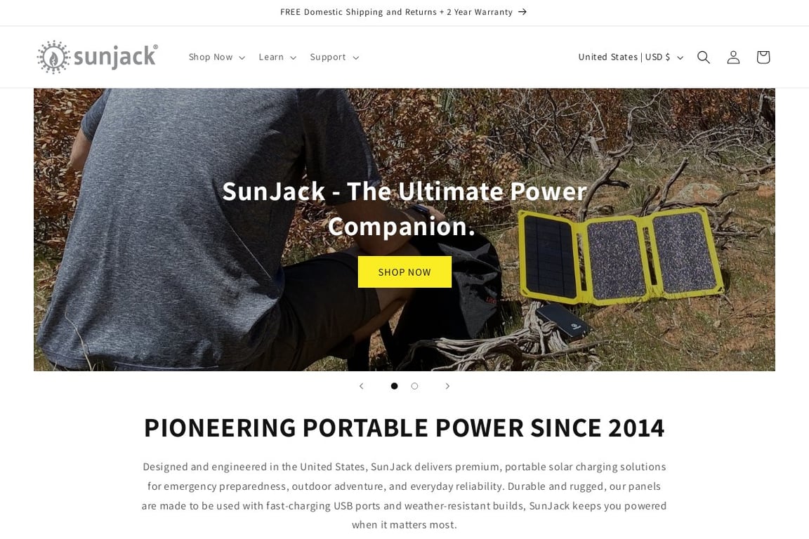 SunJack homepage