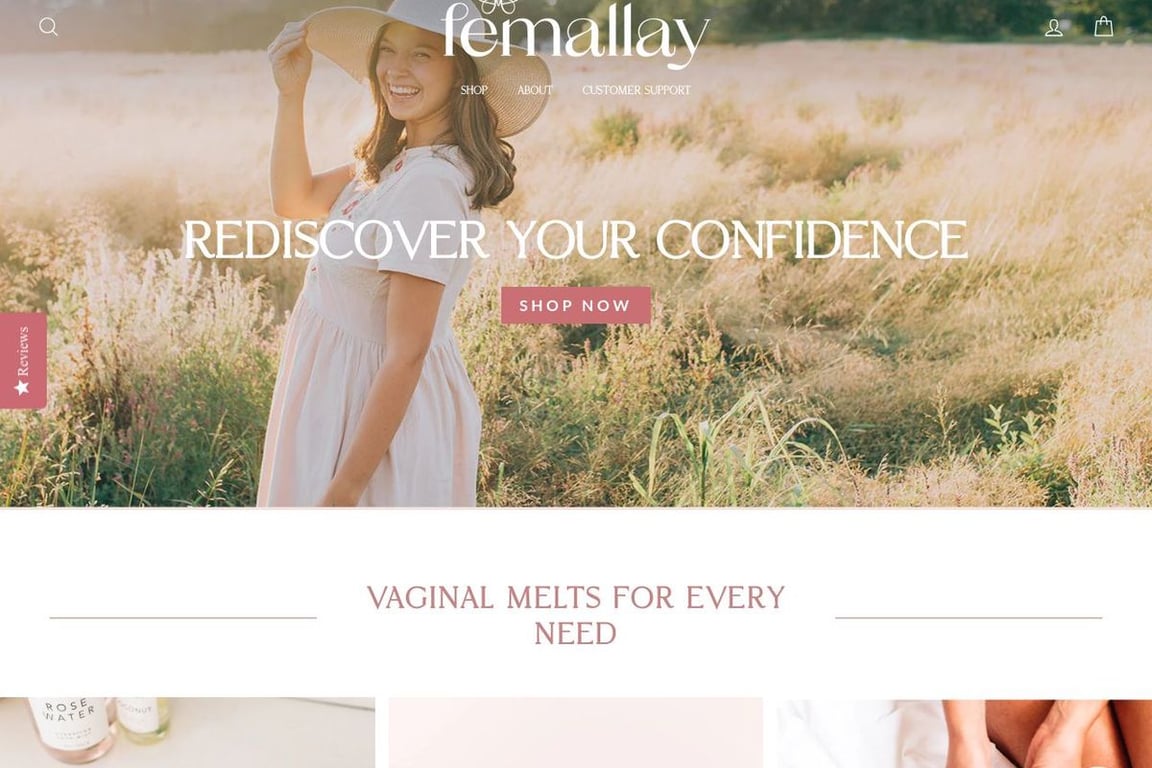 Femallay homepage