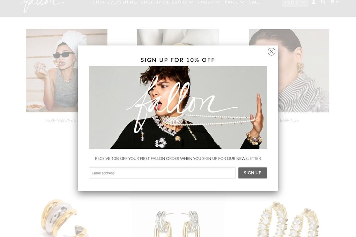 FALLON JEWELRY homepage