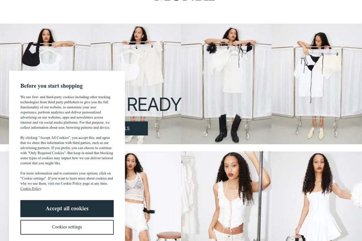 Monki Fitness homepage