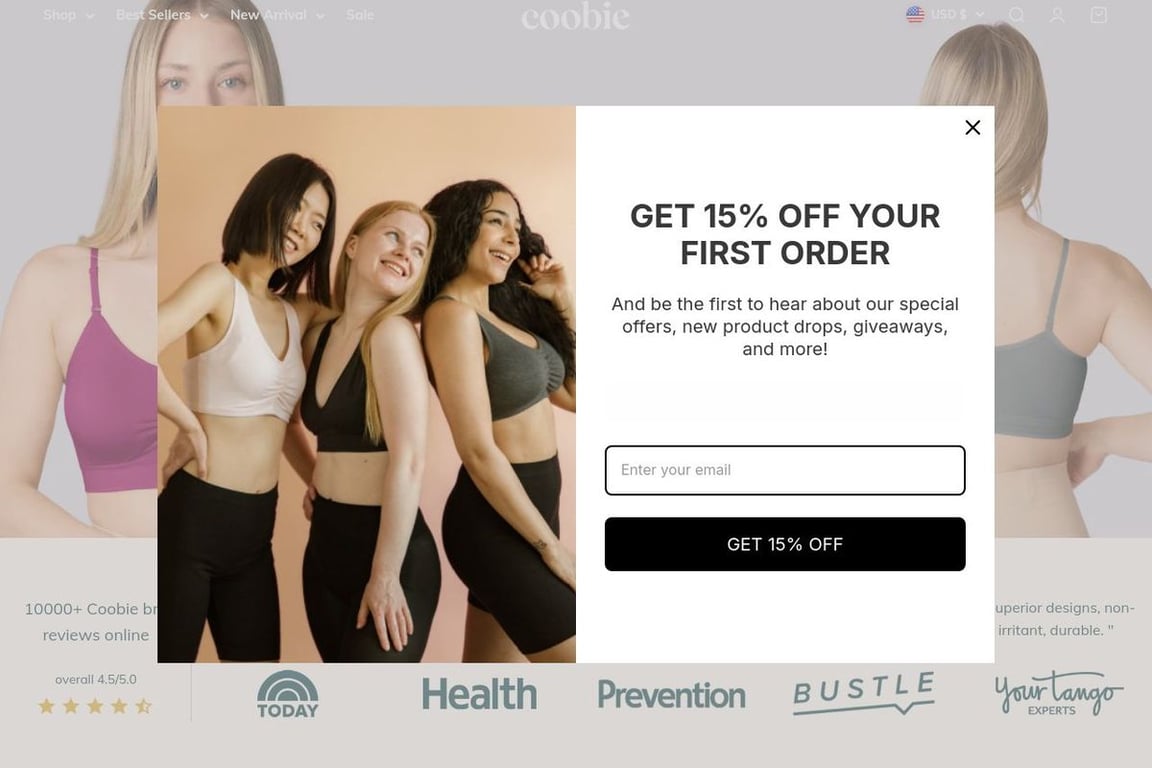 Coobie homepage
