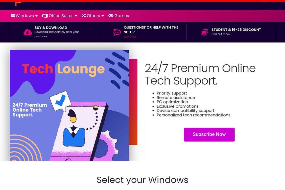 Softwarepal homepage