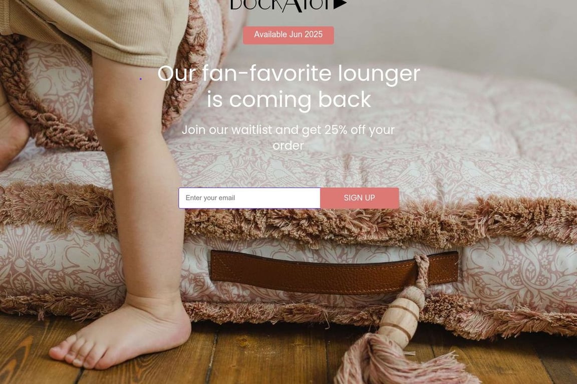 DockATot homepage