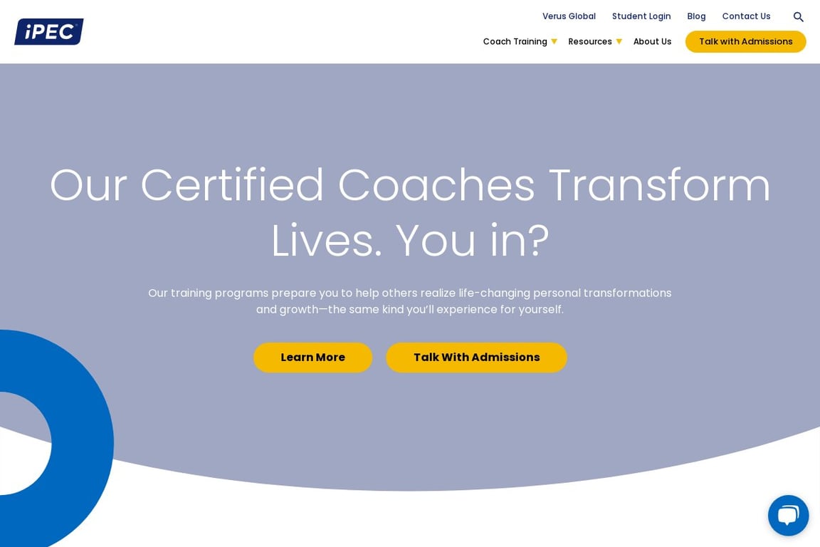 IPEC Coaching homepage