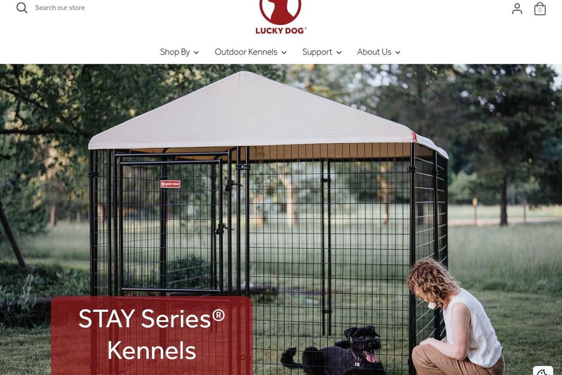 Lucky Dog homepage