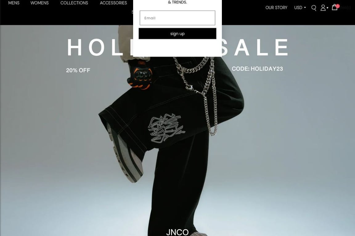 Jnco website best sale