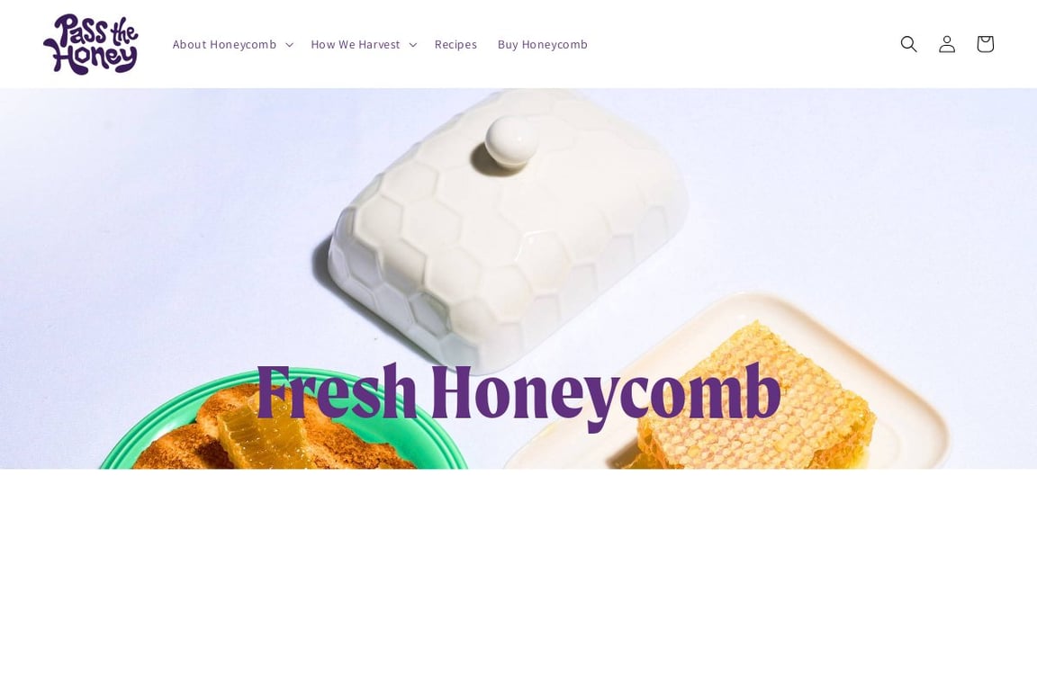 Pass the Honey homepage