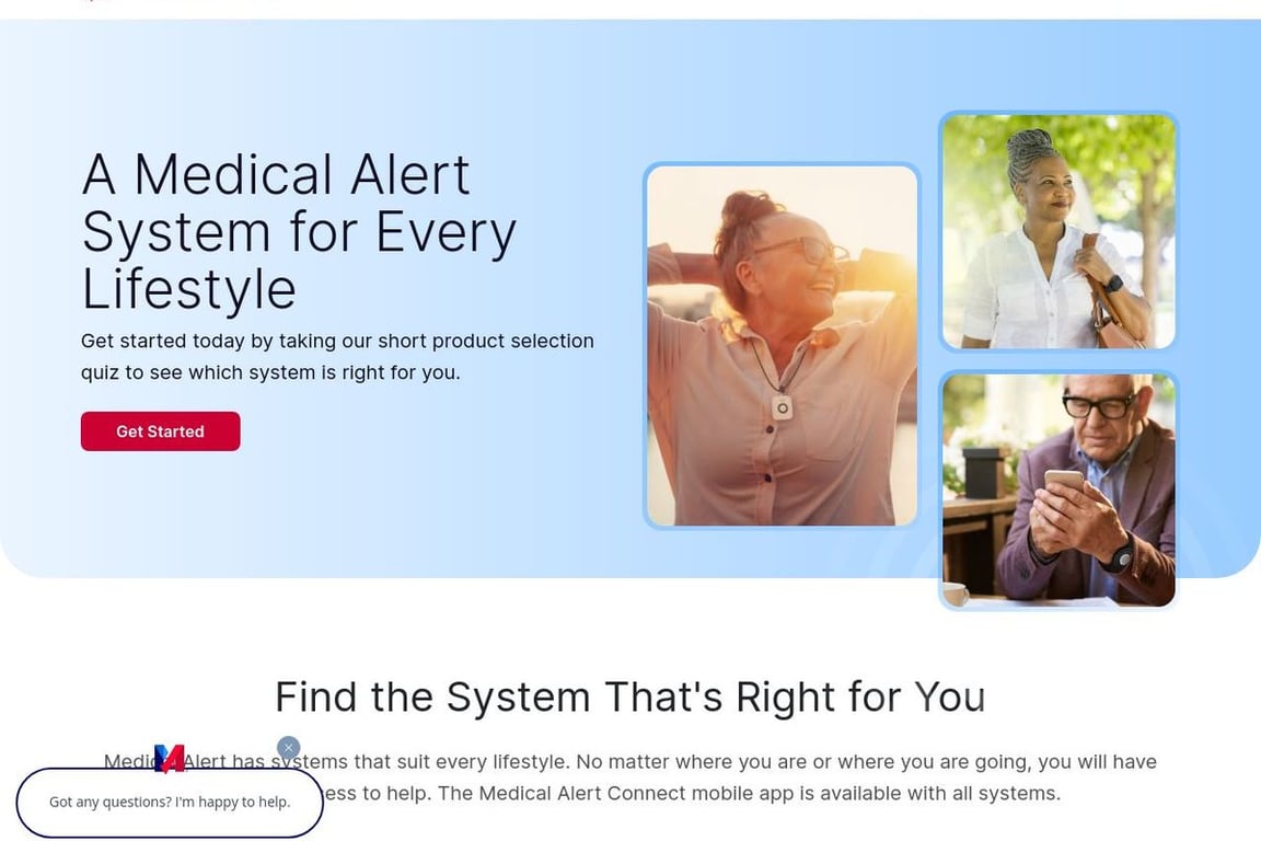 Medical Alert homepage