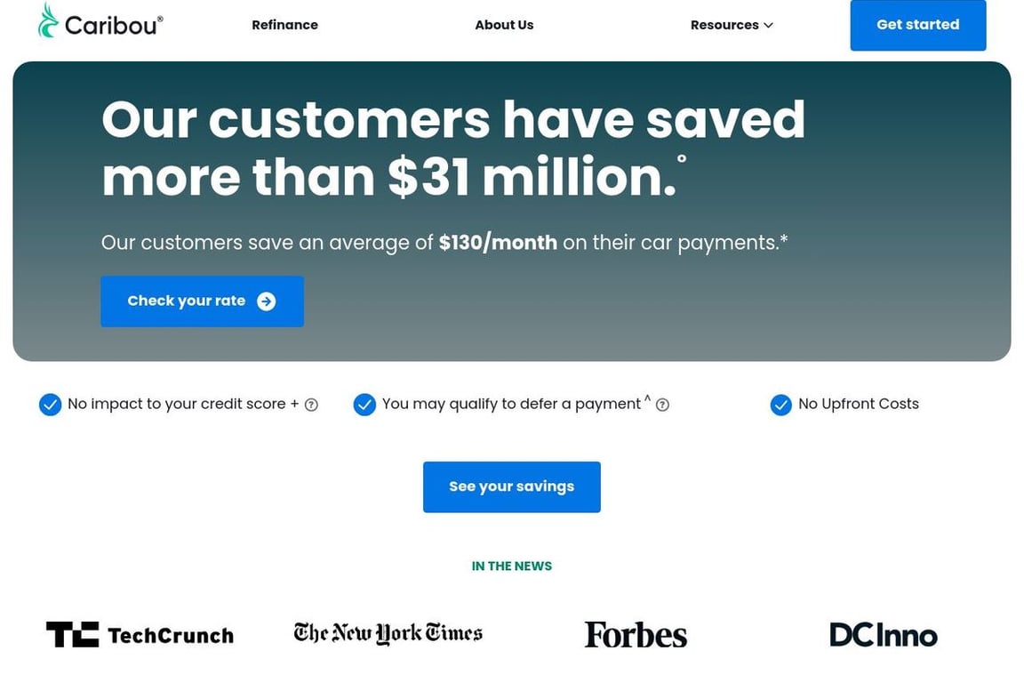 MotoRefi homepage