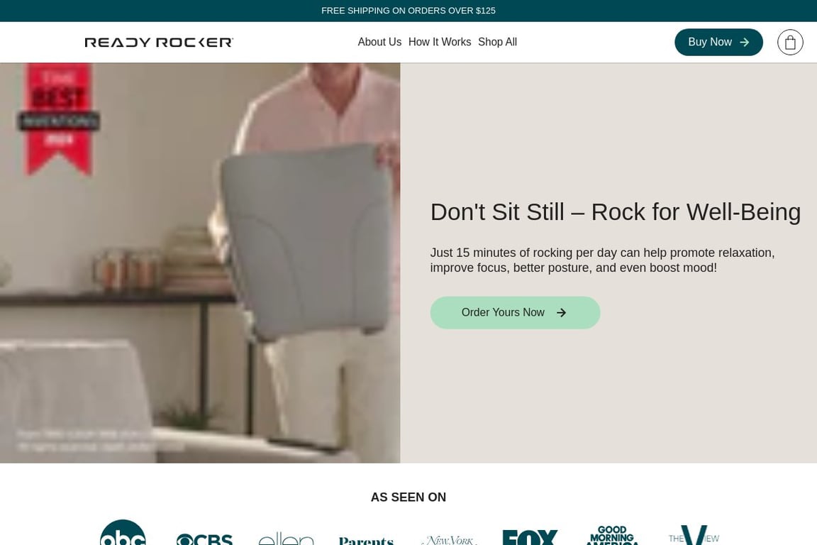 RockerMama homepage