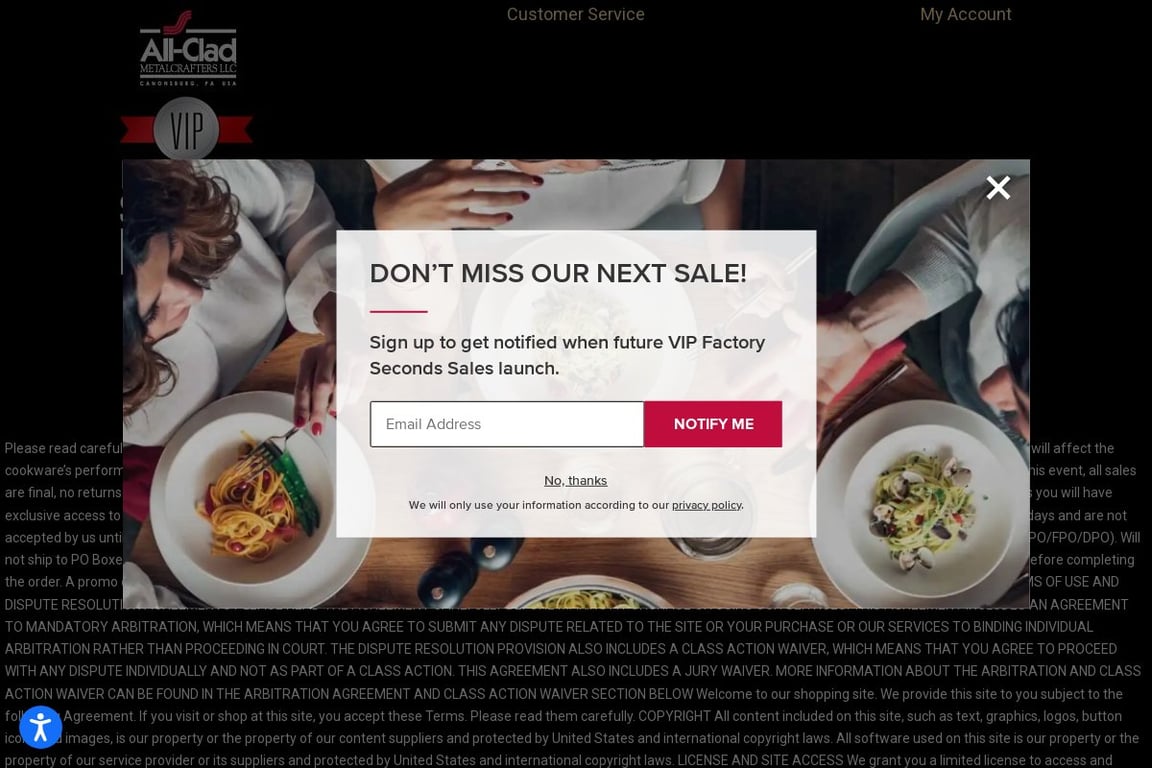 Home & Cook Groupe homepage