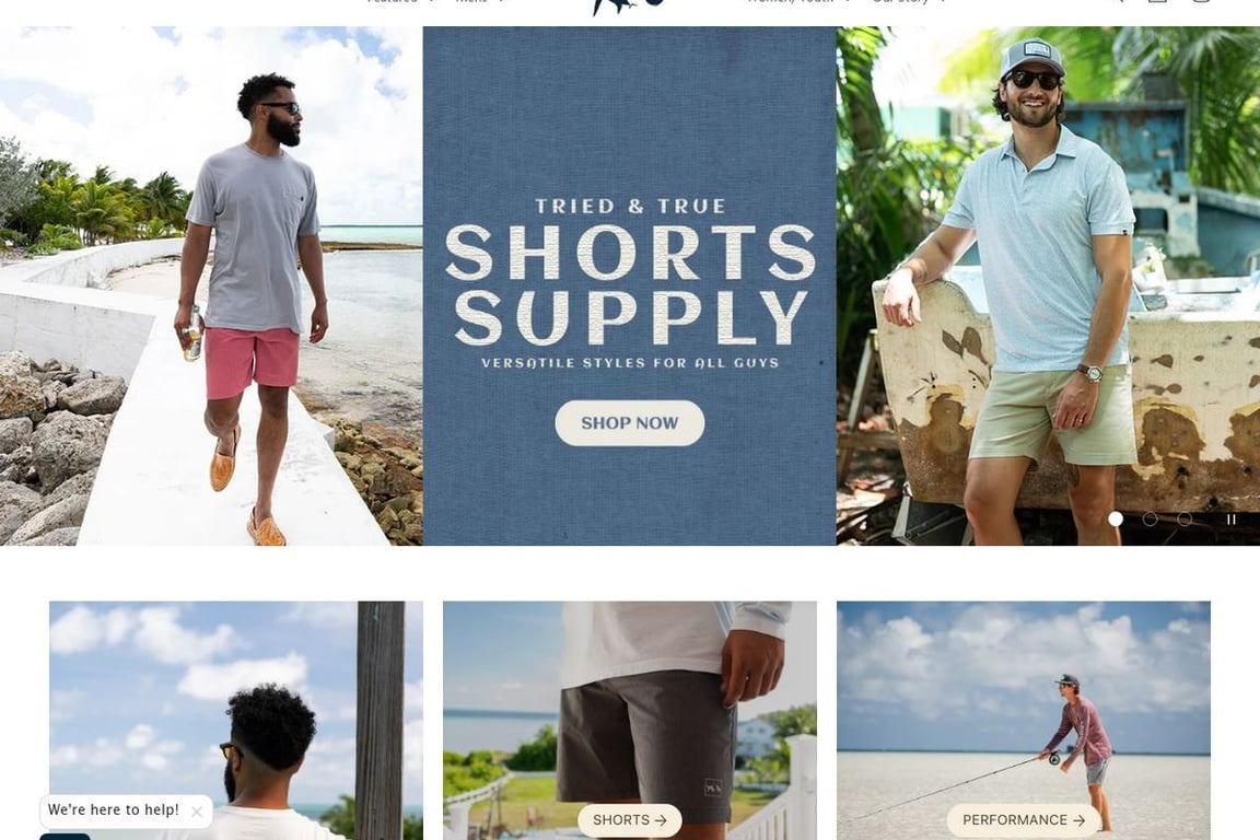 Fish Hippie Co. homepage