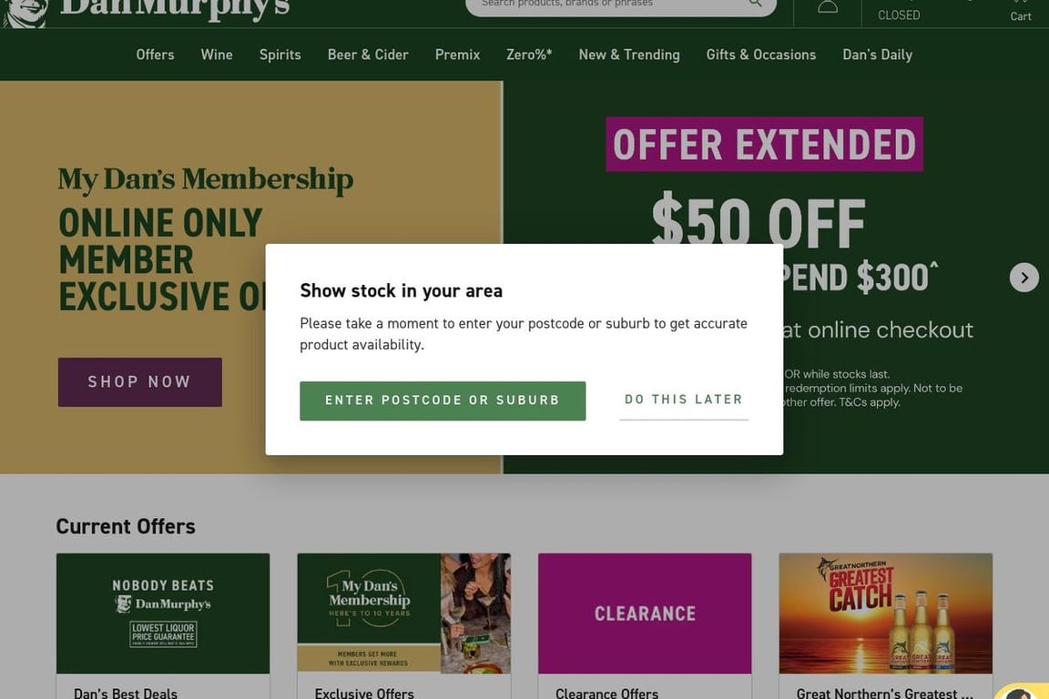 Dan Murphys homepage