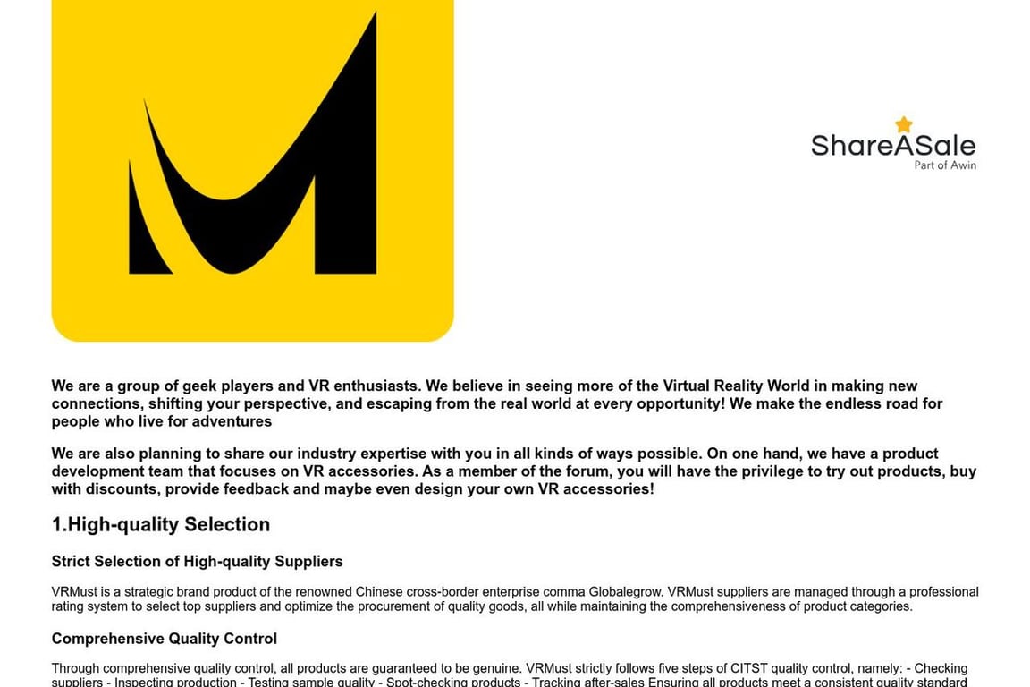 Must Technology Inc. affiliate program signup page