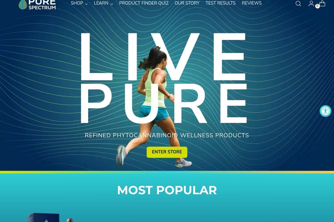 Pure Spectrum homepage