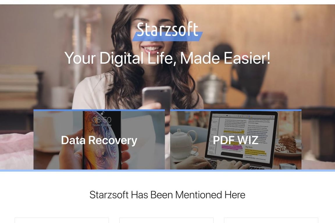 Starzsoft homepage
