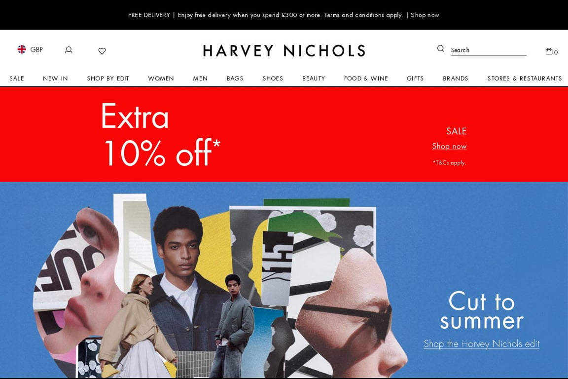 Harvey Nichols & Co Ltd | PAUSED homepage