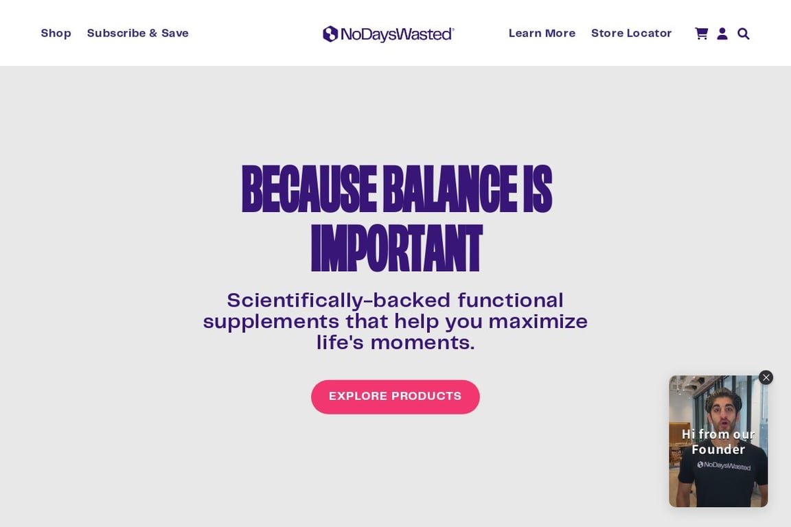 DHM Detox homepage