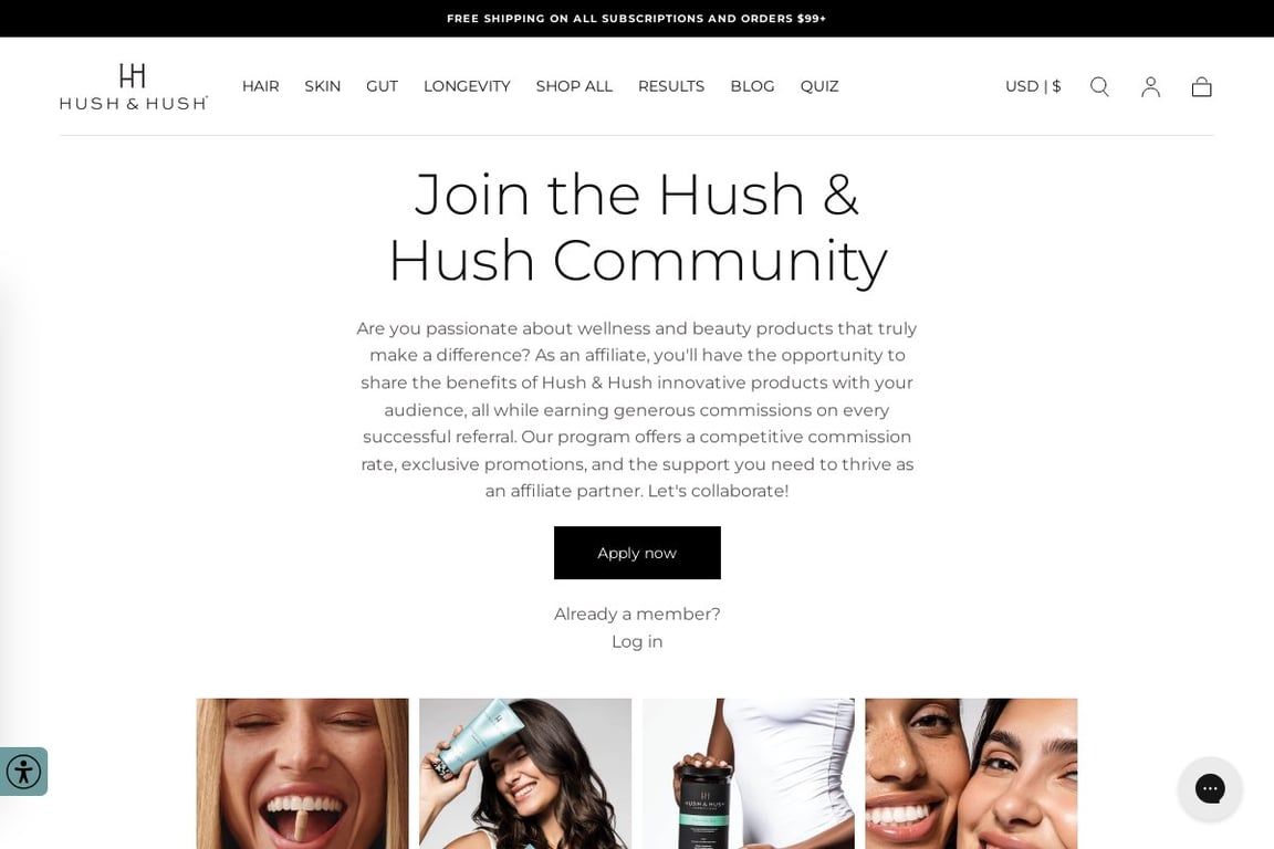 Hush & Hush Affiliate Program: Commission & Program Details (2026)