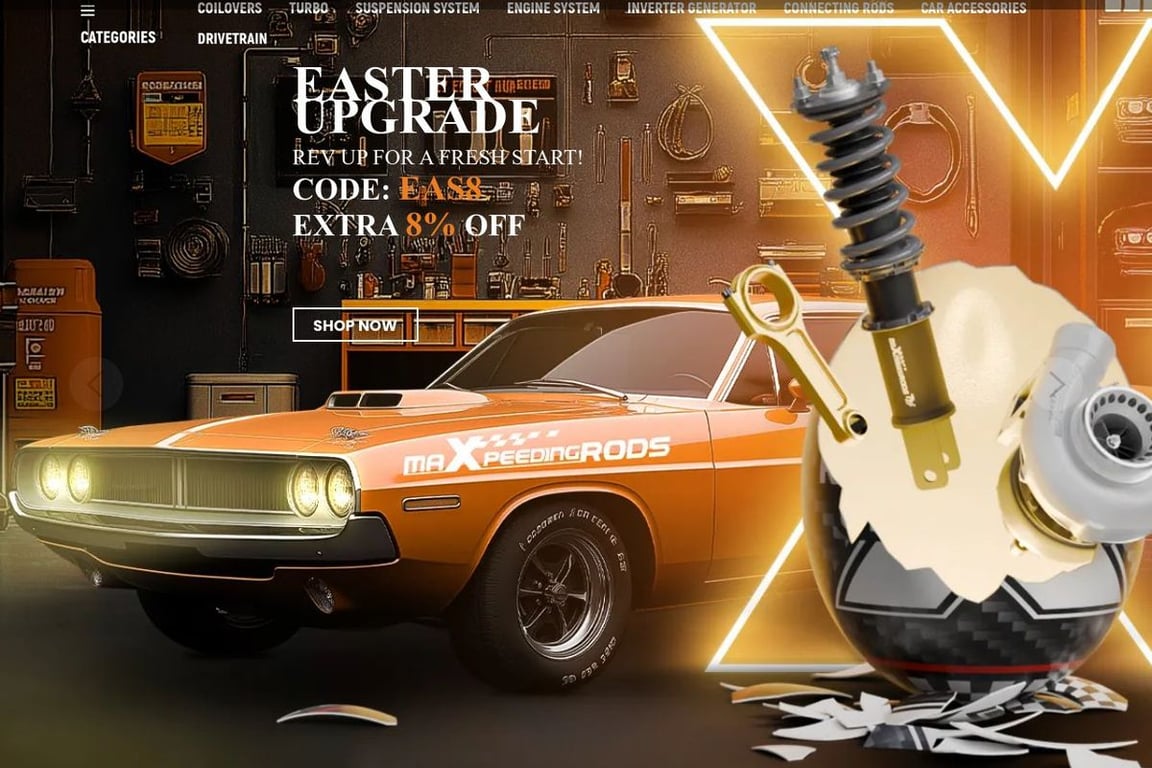 Maxpeedingrods homepage