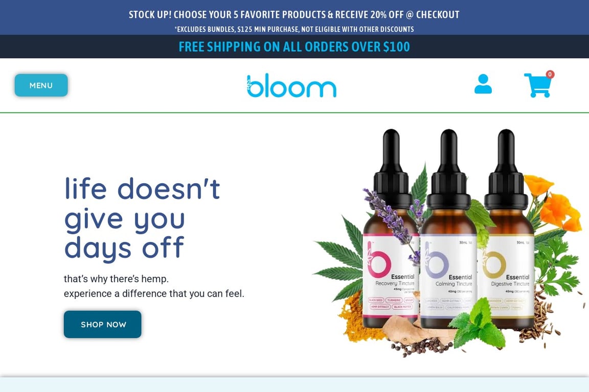 Bloom Hemp Affiliate Program — Commission, Cookie & How to Join (2026)