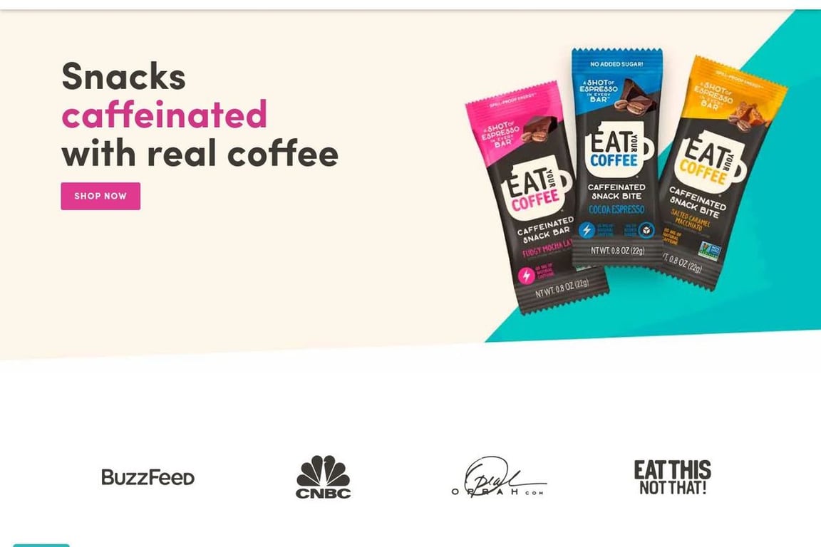 Eat Your Coffee homepage