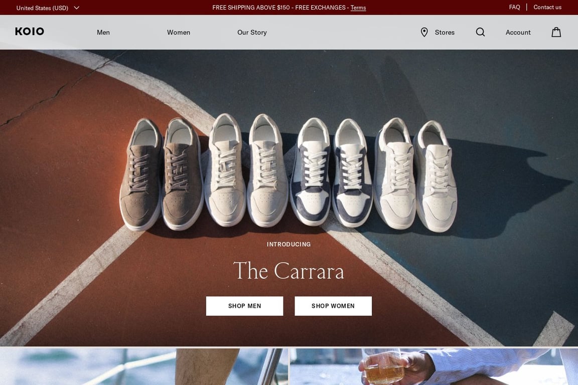 KOIO homepage