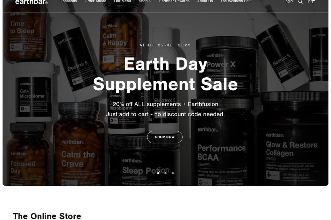 Project Juice homepage