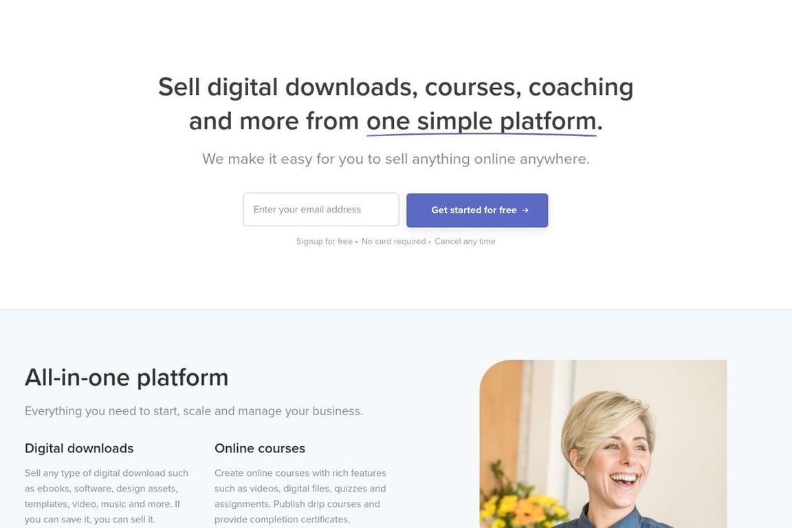 Payhip homepage