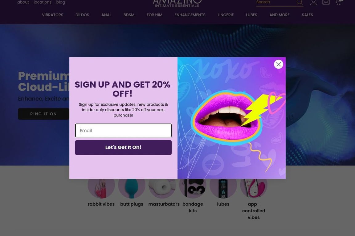 SoAmazing homepage