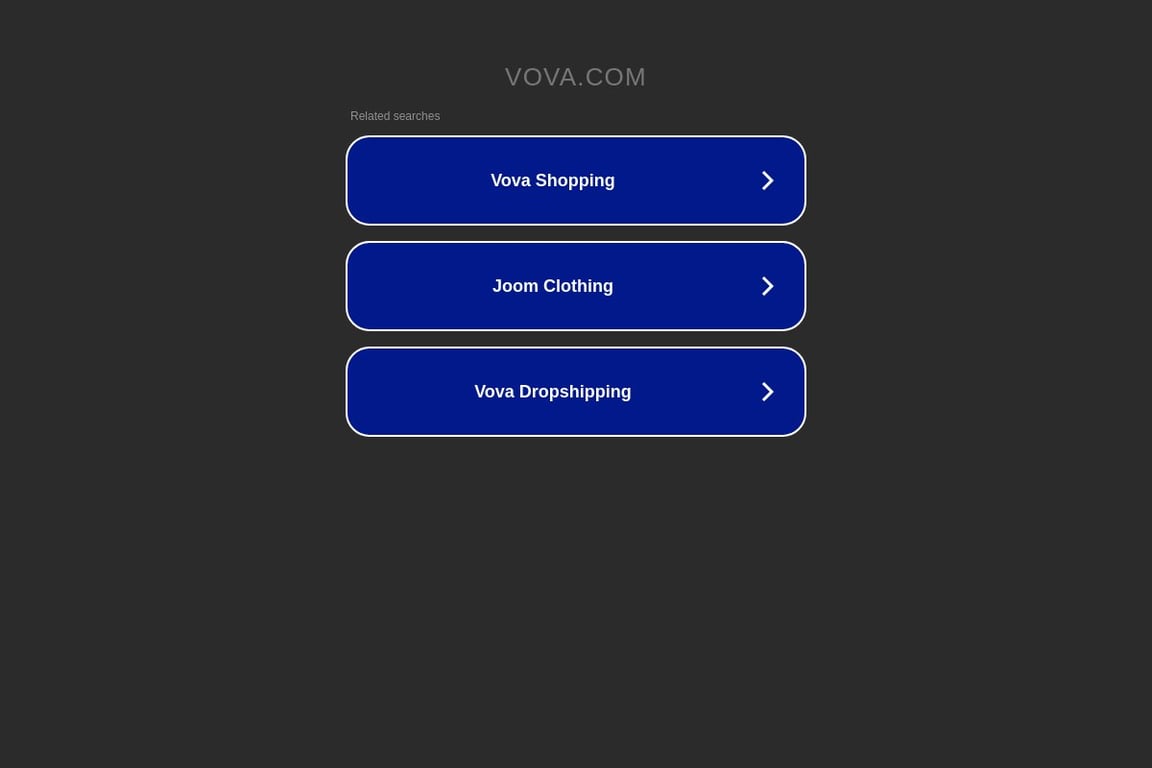 Vova homepage