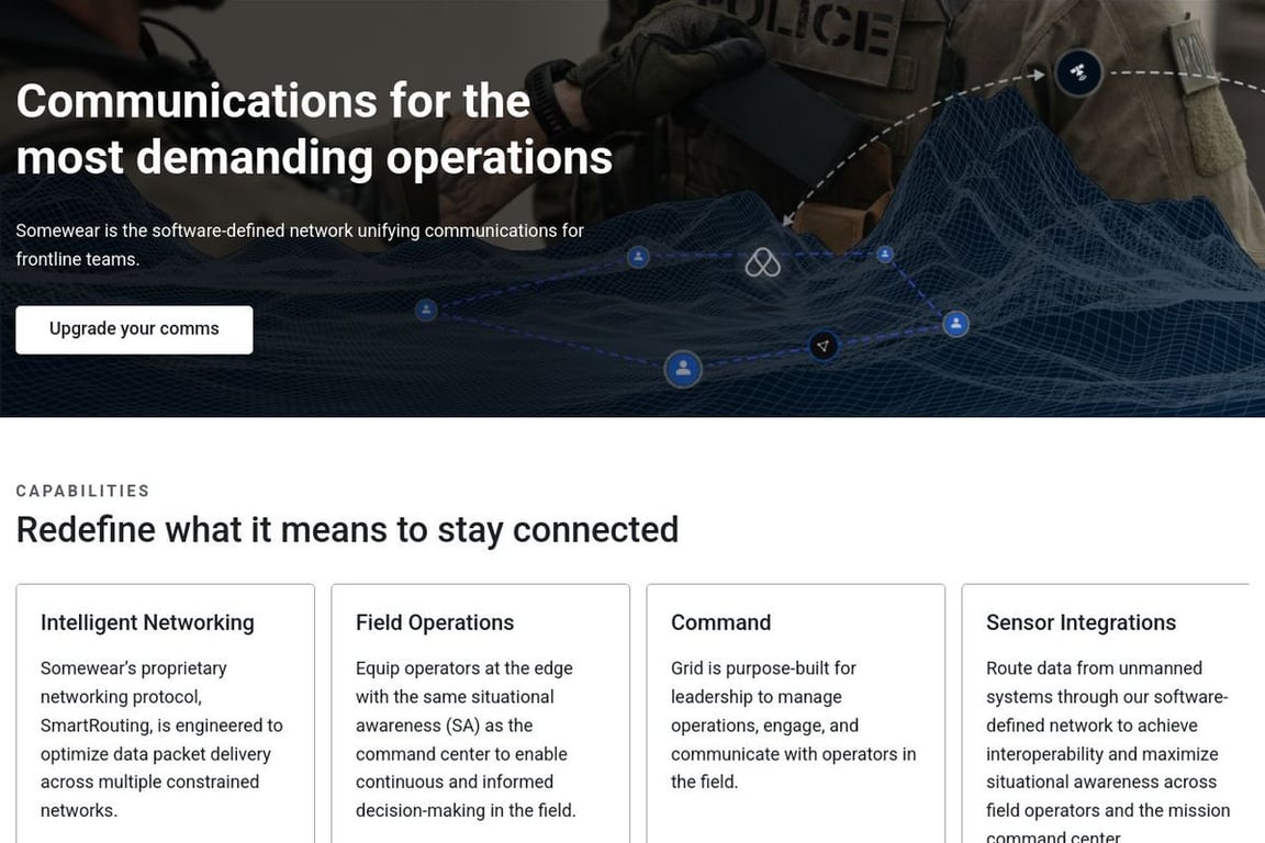Somewear Labs homepage