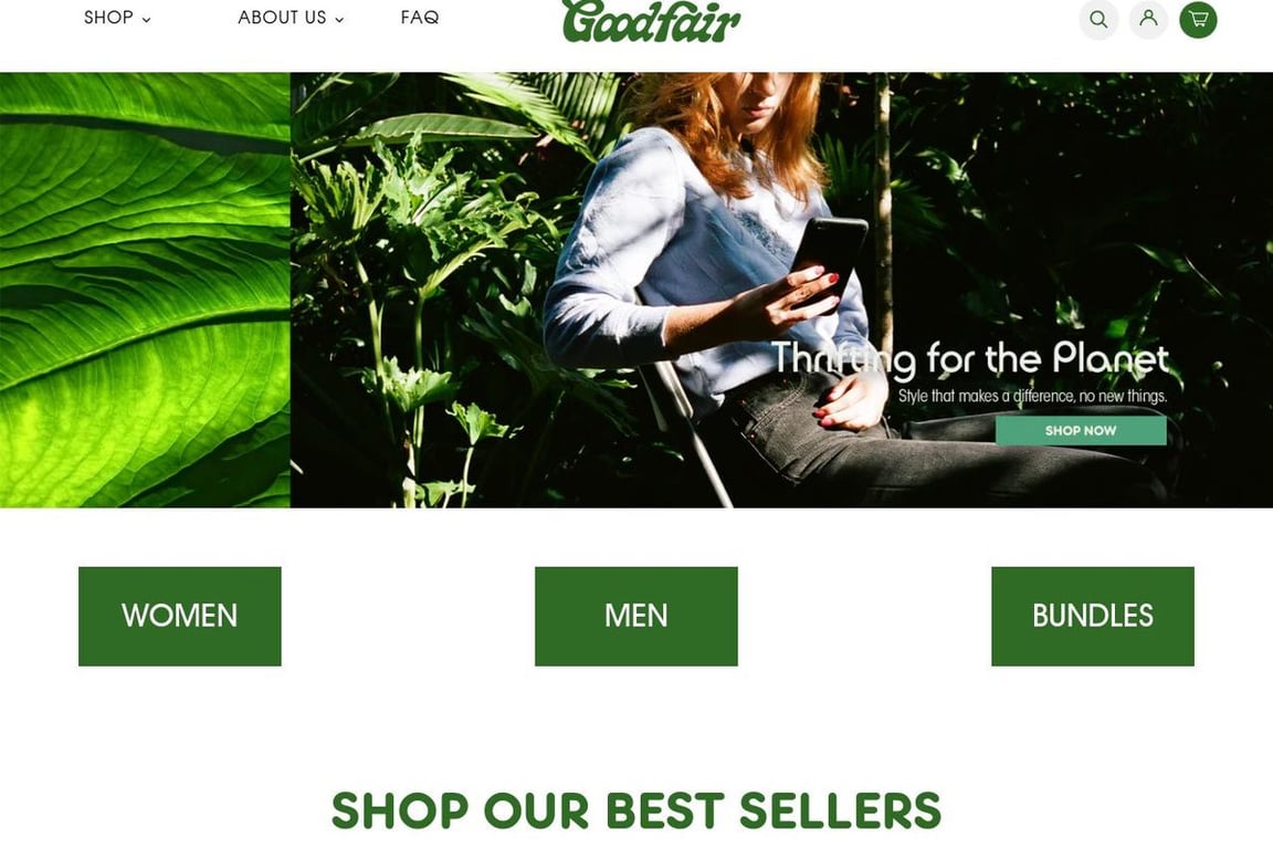 Goodfair homepage