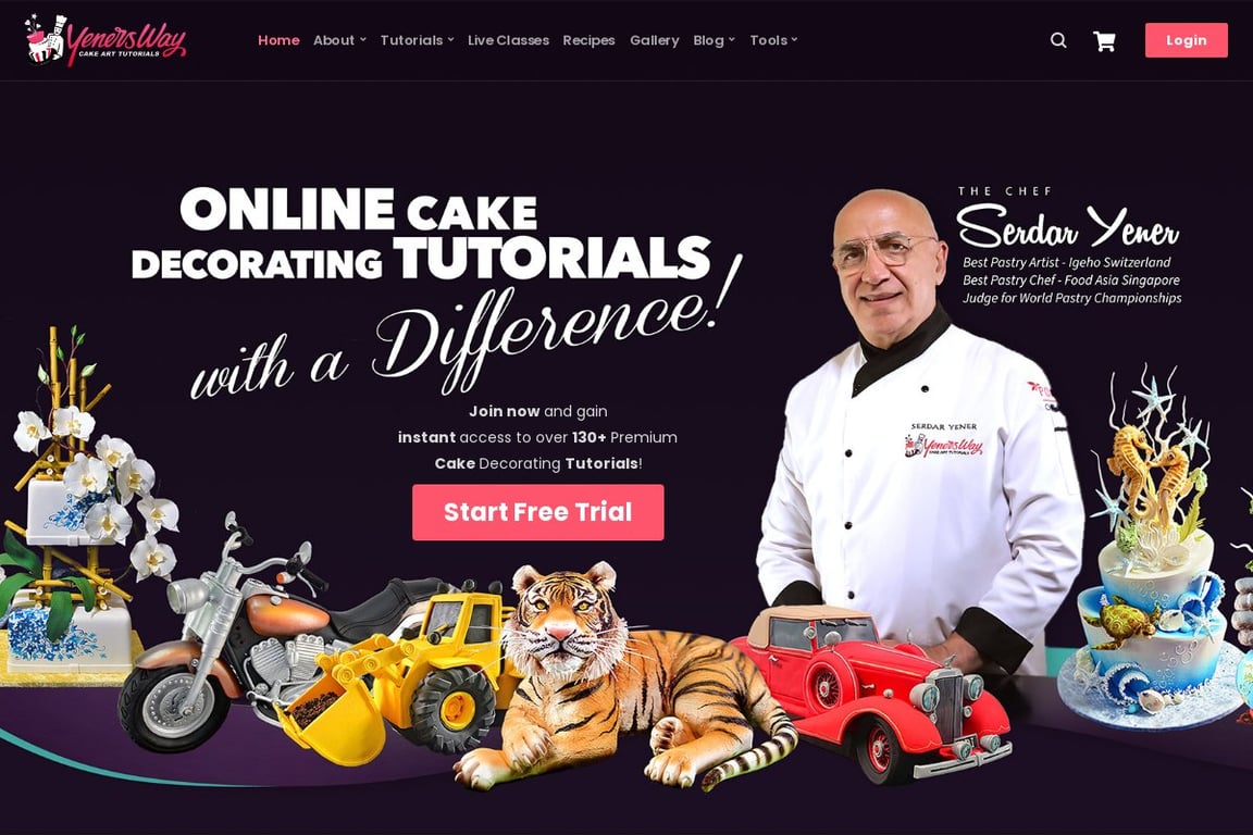 Yeners Way homepage