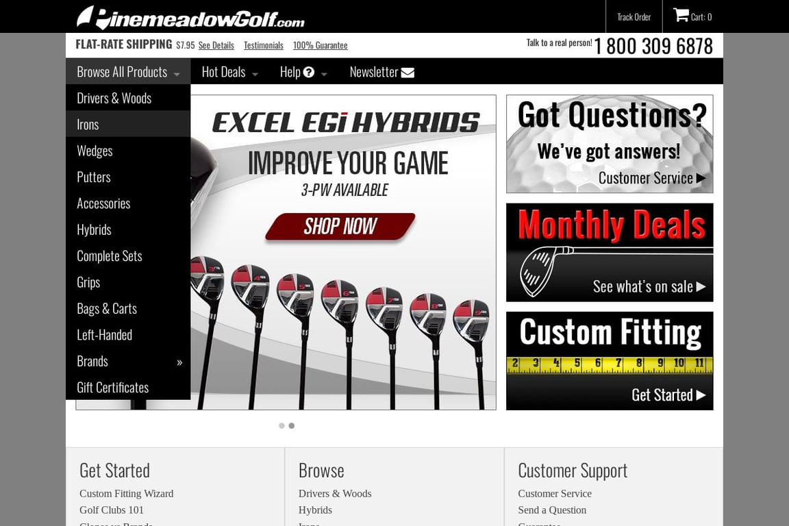 Pinemeadowgolf.com homepage