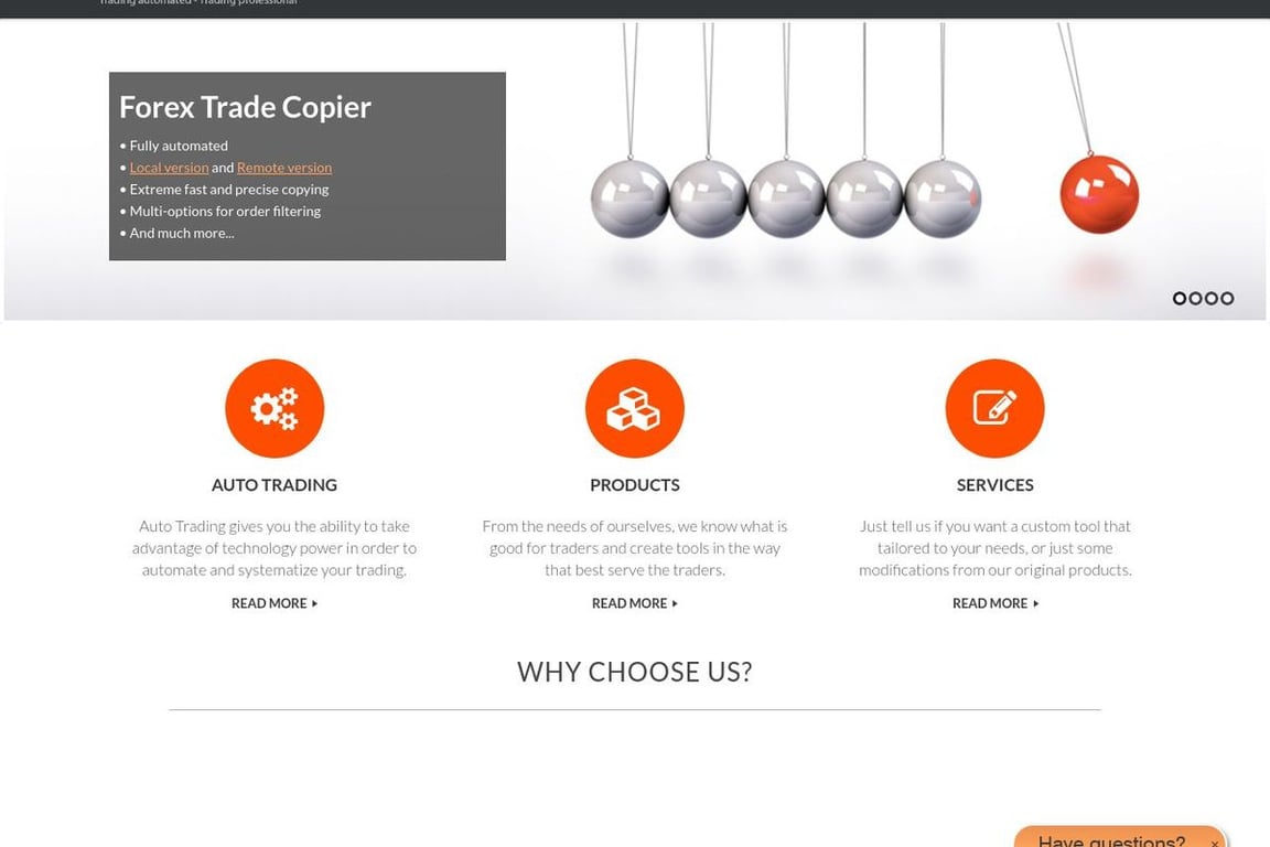 Auto Fx Pro homepage