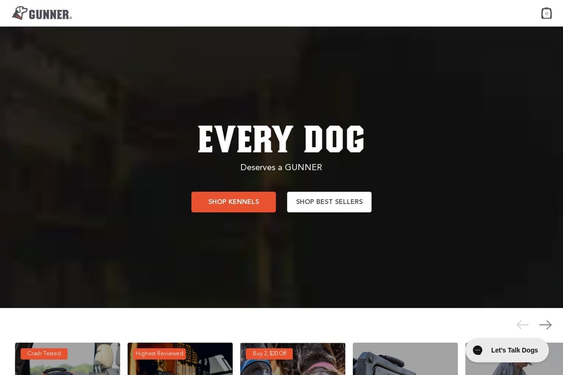 Gunner Kennels homepage