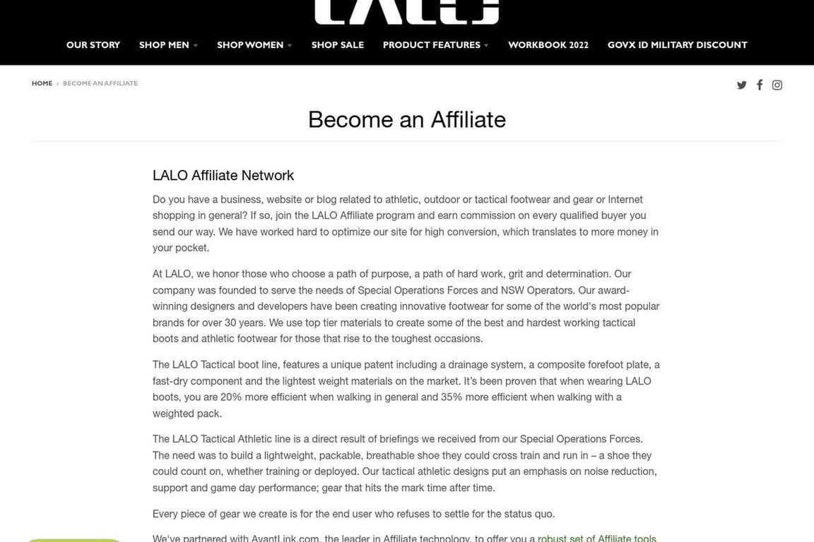 LALO Tactical Affiliate Program Everything You Need to Know (2024)