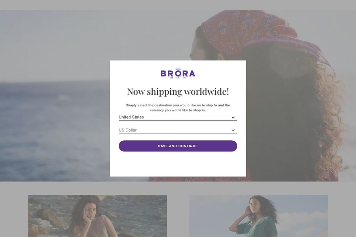 Brora homepage