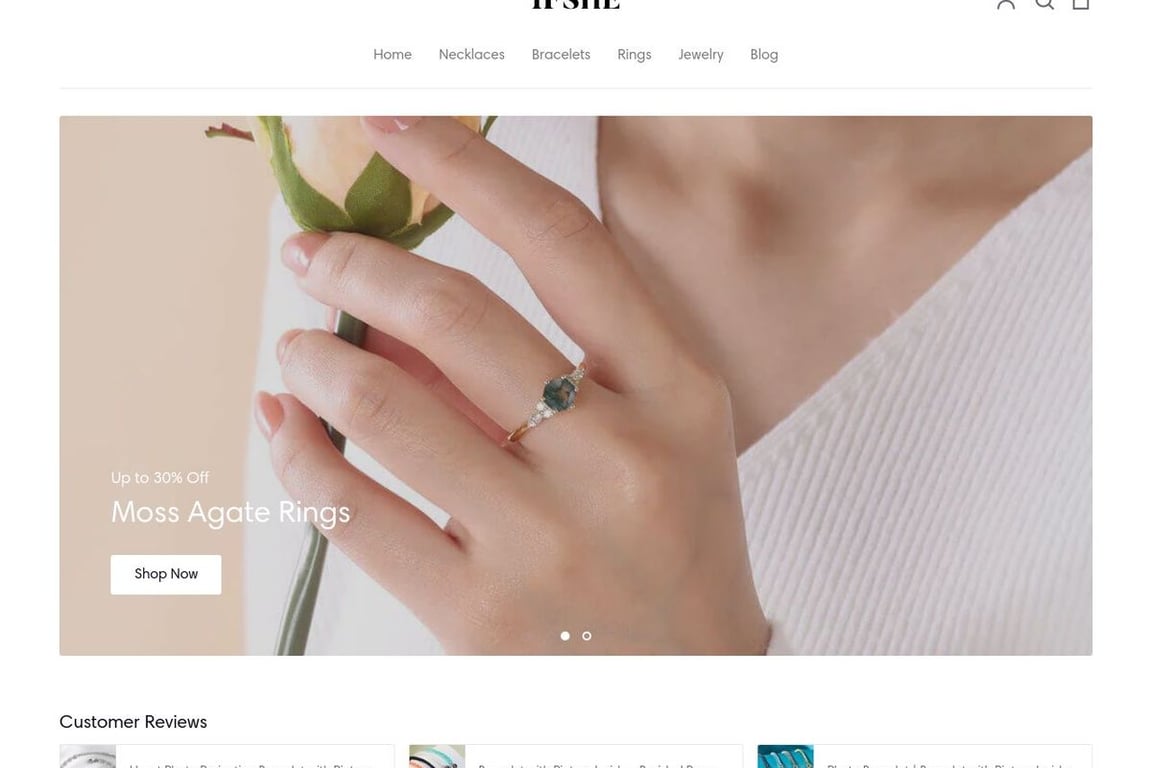IFSHE Jewelry Preferred homepage
