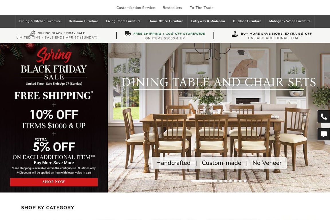 Sierra Living Concepts homepage