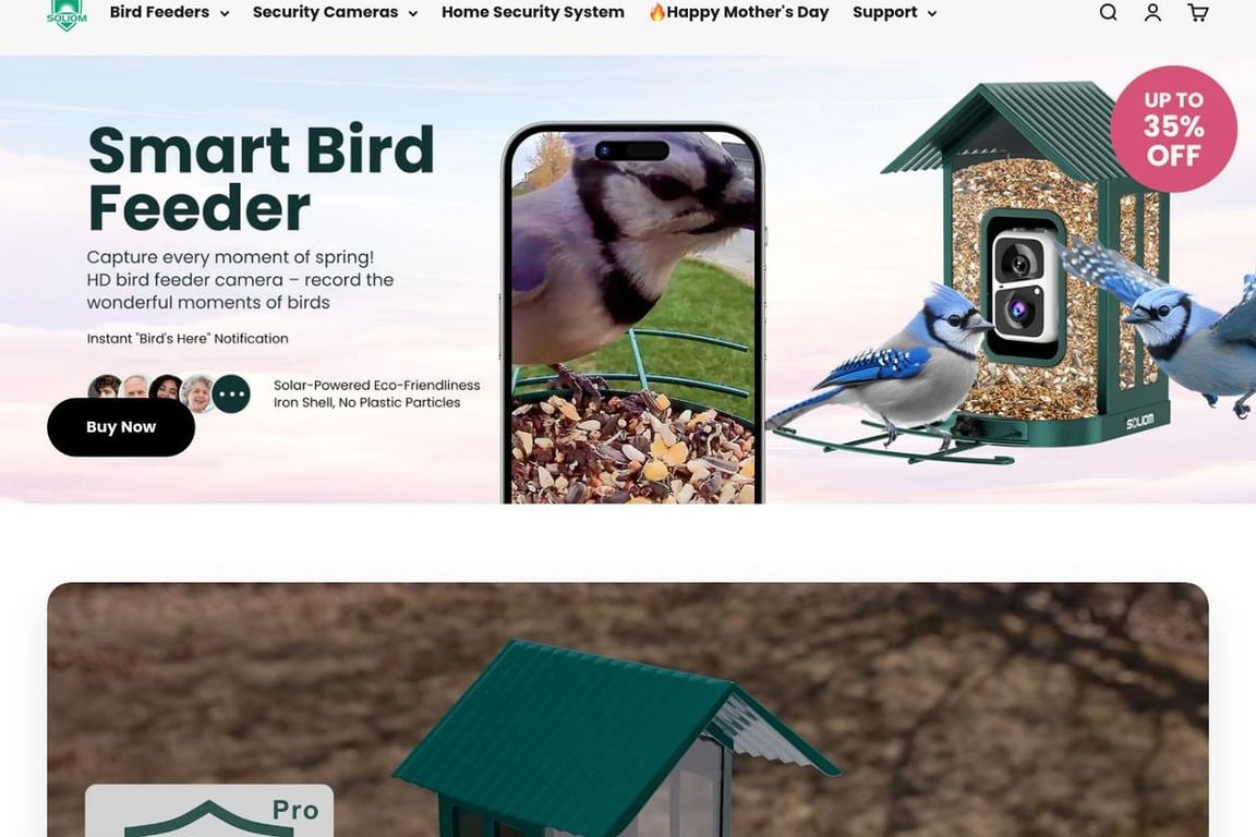 Soliom homepage