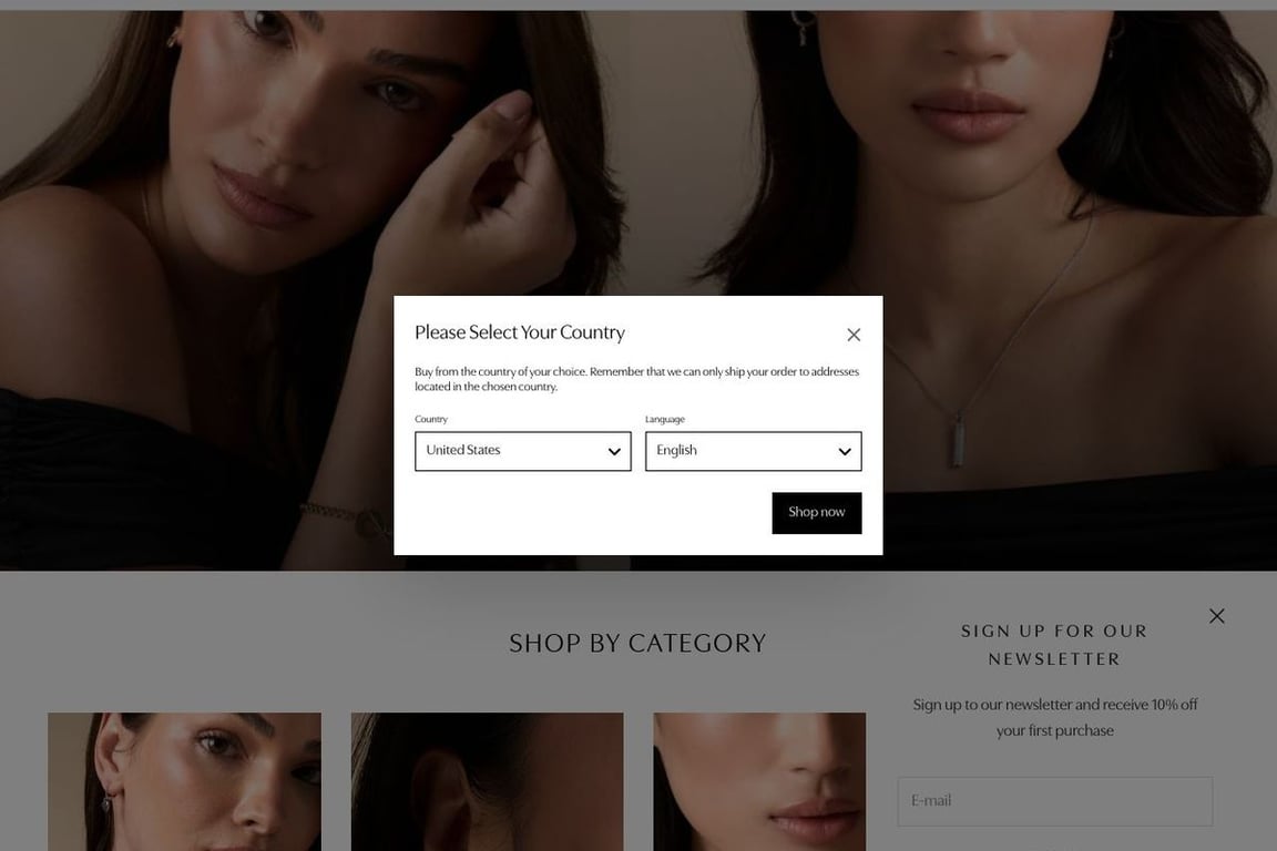 Buckley London homepage